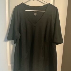 Pure Jill Double-Knit Seamed Tunic